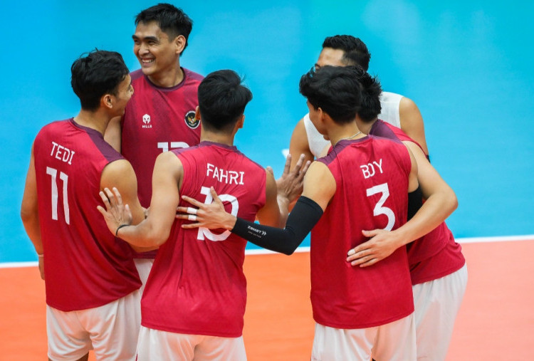 LUAR BIASA! Timnas Voli Putra Indonesia Buka Peluang ke Semifinal SEA Games 2025 Usai Gasak Myanmar 3-0