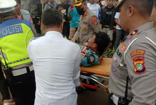 Polresto Tangerang Respons Cepat Peserta Drag Race Porprov VI Banten yang Terjatuh