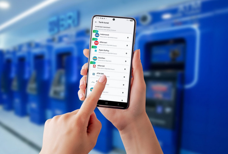 BRI Hadirkan Tarik Tunai GoPay Tanpa Kartu di 19 Ribu ATM dan CRM Seluruh Indonesia