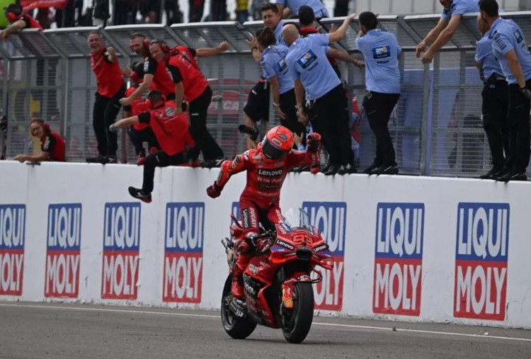 Di Balik Aksi Aura Farming Marc Marquez di Sachsenring, Sengaja Ngepush Demi Tren