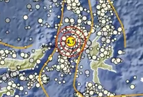 Gempa Bumi Guncang Halmahera Barat Malut Hari Ini Berkekuatan M 4,7