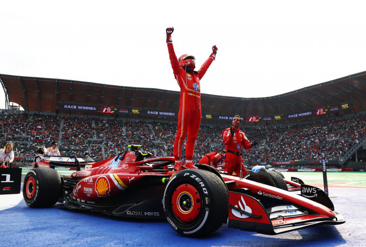 Carlos Sainz Menang di GP Meksiko, Ungguli Lando Norris dan Charles Leclerc