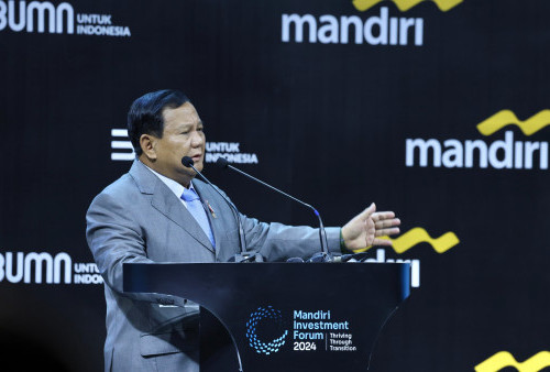 Pidato Prabowo di Mandiri Investment Forum: Pemenuhan Kebutuhan Rakyat Kunci Perdamaian dan Kemakmuran Dunia