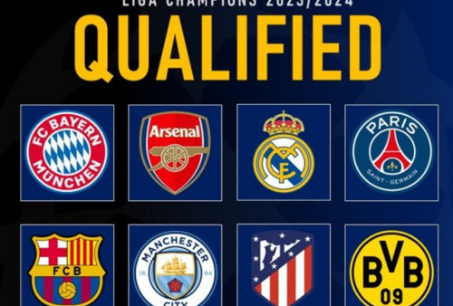 Hasil Drawing Perempat Final Liga Champions 2023/2024: Manchester City vs Real Madrid, Arsenal vs Bayern Munich