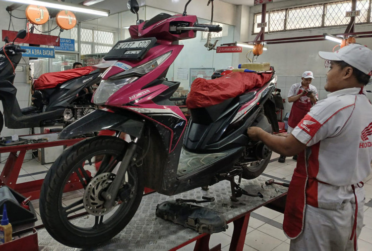 Servis Motor Makin Hemat, Ada Diskon 15 Persen di AHASS Jakarta- Tangerang
