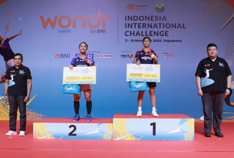 Indonesia Kuasai Podium wondr by BNI International Challenge, Pembinaan Atlet Muda Berbuah Manis