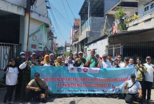 Workshop Pengelolaan Sampah DLH Kediri di Kampoeng Oase, Menambah Wawasan hingga Membangun Jejaring