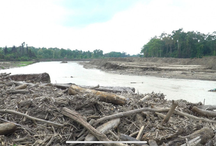 Kementerian PU Normalisasi Sungai Krueng Tiro Pascabencana, Sejumlah Alat Berat Dikerahkan