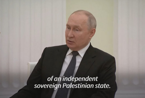 Konflik Israel-Palestina Memanas, Presiden Rusia Vladimir Putin Serukan Pembentukan Negara Palestina yang Merdeka dan Berdaulat