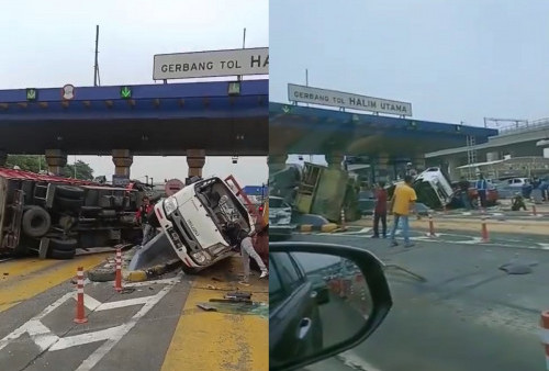 Kecelakaan Beruntun di GT Halim Utama, Jasa Marga Sebut 5 Kendaraan Terlibat