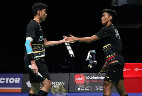 Denmark Open 2023: Tumbangkan Fajar/Rian, Fikri/Bagas Jumpa Pasangan Tengil Malaysia di Final