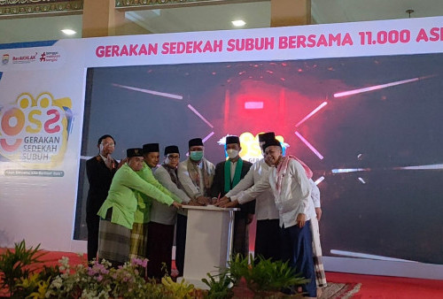 Sedekah Subuh Bersama 11.000 ASN Berhasil Himpun Dana Rp137 Juta