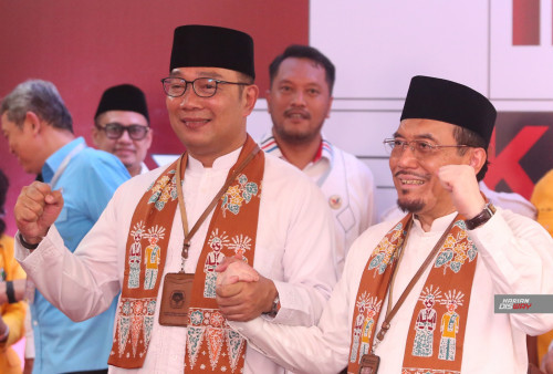 Adapun 15 parpol mendukung RK-Suswono yakni Gerindra, PKS, Golkar, Demokrat, NasDem, PSI, PKB, Gelora, PBB, Perindo, PAN, PPP, Prima, PKN, dan Garuda