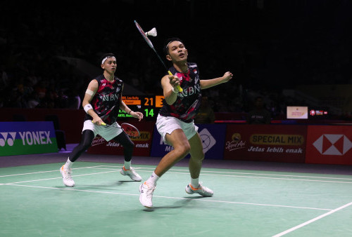 Fajar/Rian Beri Penjelasan Soal Kekalahan di Indonesia Open 2024