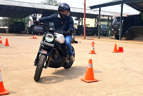 Pentingnya Keselamatan Berkendara, Yamaha Gelar Edukasi Safety Riding Bagi Konsumen