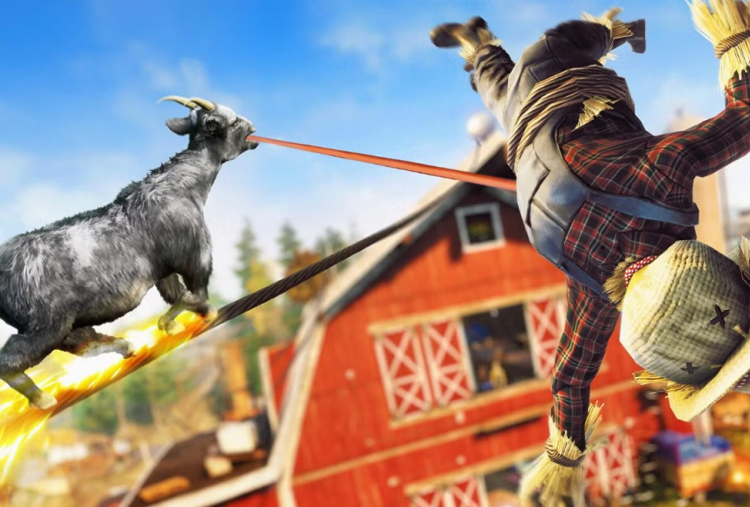 Goat Simulator, Game Simulator Menjadi Kambing Rusuh di Dunia
