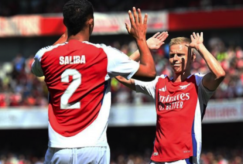 Arsenal vs Lyon 2-0, Mikel Arteta Puji Debut Calafiori