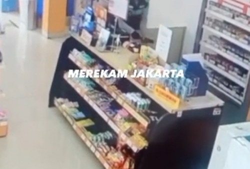 Viral! Oknum Ojol Curi HP di Minimarket Kawasan Kebayoran Lama Jaksel, Sikat Selagi Korban Lengah