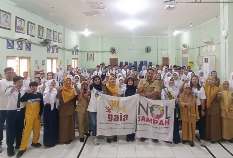 Kolaborasi SMPN 4 Surabaya dan Nol Sampah Indonesia, Ajarkan Dampak Food Waste Sejak Dini