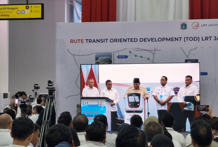 LRT Kelapa Gading-Manggarai Resmi Dibuka dengan 11 Stasiun, Prabowo Jajal Langsung hingga Manggarai