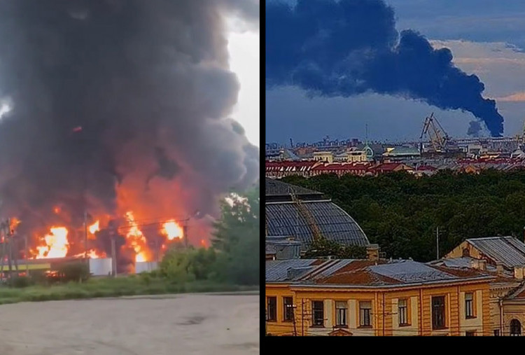 Ratusan Drone Ukarina Serang St. Petersburg, Balas Serangan Rusia ke Kyiv