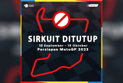 Indonesian GP 2023: Matangkan Persiapan, Lintasan Pertamina Mandalika International Circuit Dicat Ulang dan Ditutup Sementara Waktu
