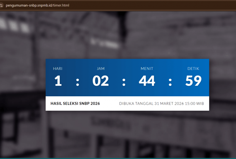 Cara Cek Hasil SNBP 2026 yang Diumumkan 31 Maret 2026