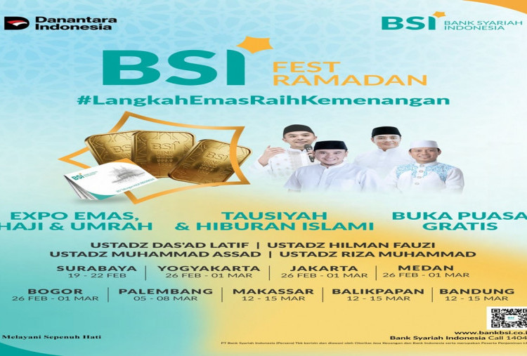 BSI Fest Ramadan 2026 Hadir di 9 Kota, Ada Diskon Paket Umrah Hingga Rp4 Juta
