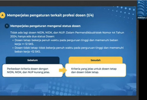  Diktiristek: Status Dosen NIDN, NIDK dan NUP Dihapus, Ini Gantinya