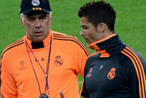 Ronaldo Tak Susah Diatur Kok, Carlo Ancelotti Punya Buktinya Nih