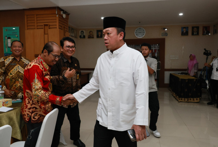 Momen Nusron Wahid Kunker Pertama di Semarang sebagai Menteri ATR/BPN