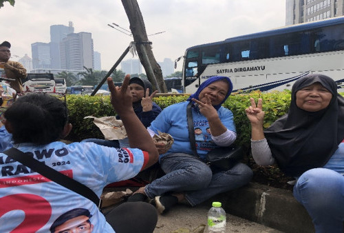 Datang ke GBK, Pendukung Prabowo-Gibran Ingin Program Jokowi Dilanjutkan