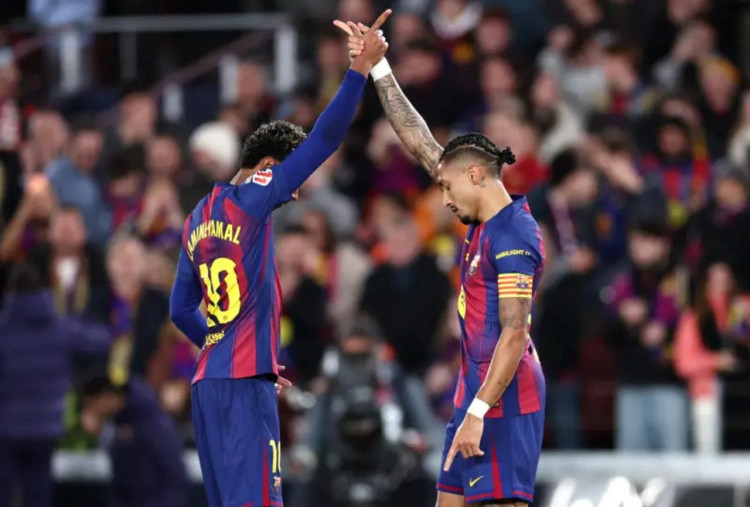 Barcelona vs Osasuna 2-0, Brace Raphinha Bikin Blaugrana Makin Nyaman di Pucuk