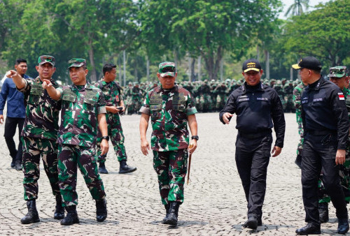 Panglima Tinjau Kesiapan HUT ke-79 TNI, Ada Kirab Alutsista