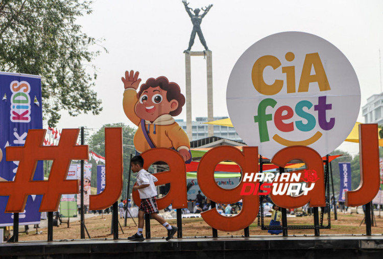 Bantuan yang dihimpun dalam Festival CIA Literasi Anak 2026 nantinya disalurkan kepada anak-anak terdampak bencana di sejumlah wilayah Sumatra. Kegiatan ini sekaligus menjadi sarana menanamkan semangat berbagi dan kepedulian sejak dini. Foto: Hanung Hambara/Harian Disway