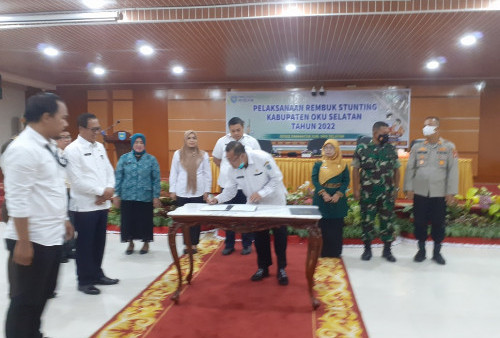 Atasi Stunting, Pemkab OKU Selatan Gelar Rembuk Stunting