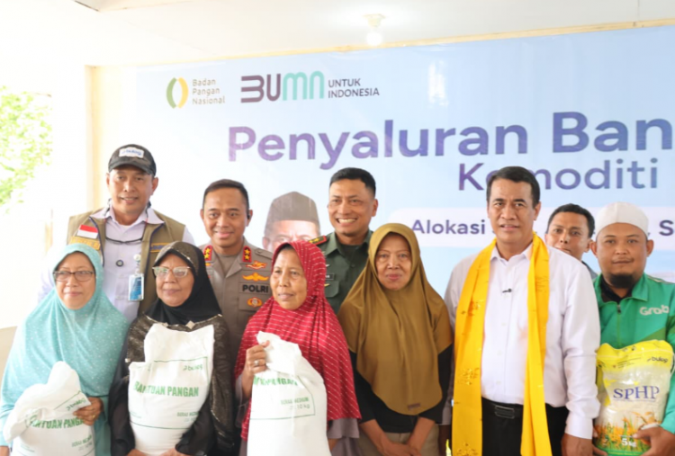 Bapanas dan BULOG Launching Bantuan Pangan, Sasar 405.404 Penerima di Sulawesi Tengah