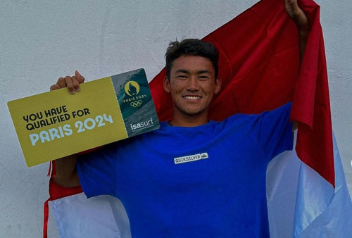 Yes! Surfer Rio Waida Lolos ke Olimpiade Paris 2024, Ini Reaksi Bangganya 