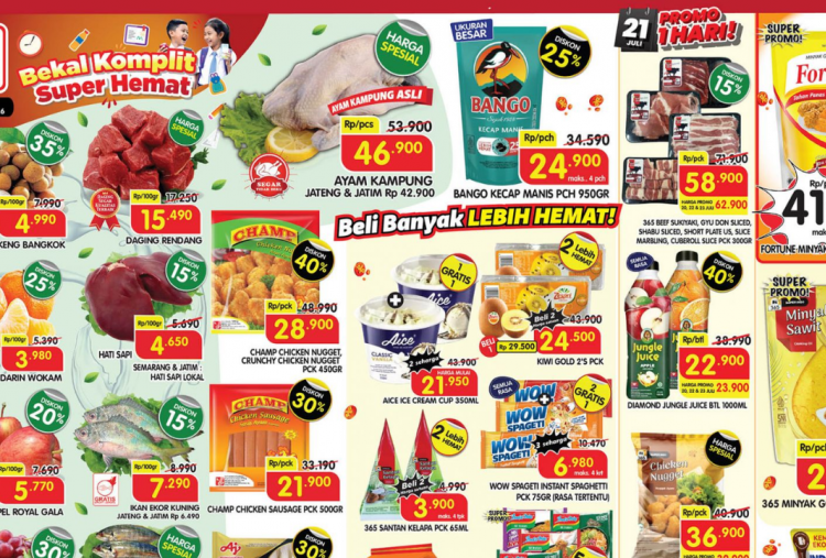 Promo Superindo Terbaru Minggu Ini 20-23 Juli 2026, Diskon Minyak Goreng Rp20.900