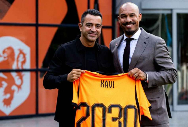 Xavi Resmi Tangani Timnas Belanda, Tak Peduli Jadi Pilihan Ketiga