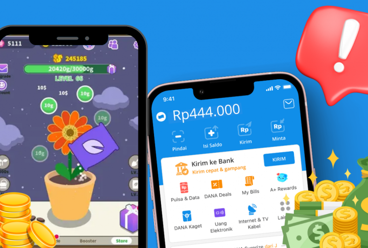 SIKATTT! Kamu Dapat Saldo DANA Gratis Rp444.000 dari Aplikasi Penghasil Uang Terpopuler 2025