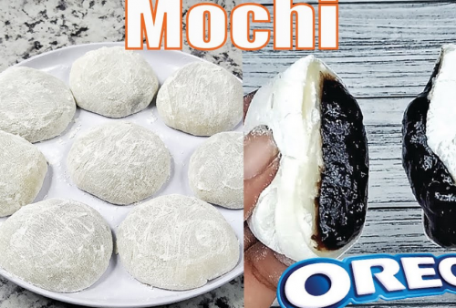 Resep Mochi Kekinian, Isi Oreo dan Kacang yang Lembut dan Lengket 
