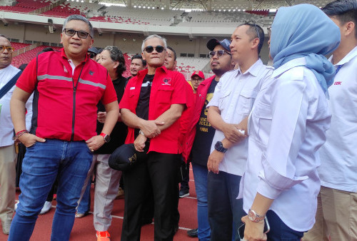 Sambut Bulan Bung Karno, Sekjen PDI Perjuangan Tinjau Stadion GBK