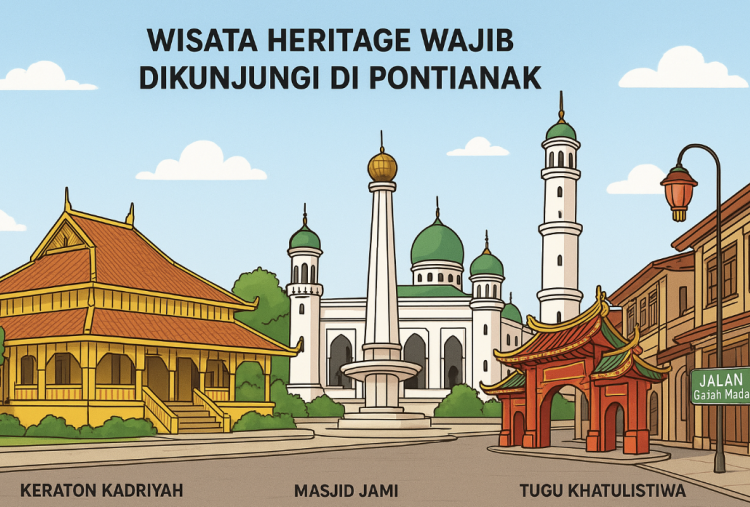 Bukan Cuma Tugu Khatulistiwa! Ini 5 Wisata Heritage Pontianak yang Bikin Wisatawan Penasaran