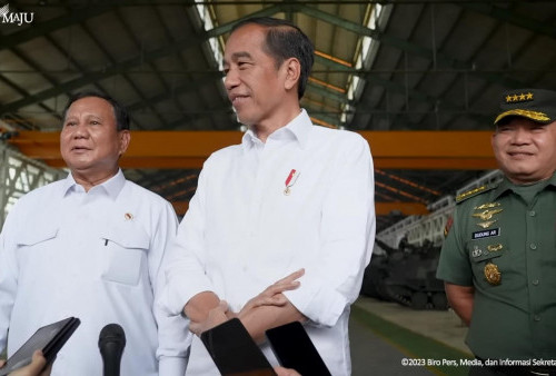 Tanggapi Isu Prabowo Tampar dan Cekik Wamen, Jokowi: Pak Prabowo Sekarang Sabar Kok