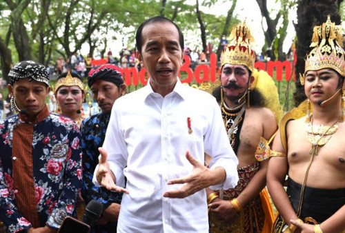 Ditanya Soal Kinerja Gibran Saat Sambangi Taman Balekambang, Jokowi: Waduh Saya Nggak Ngikuti 