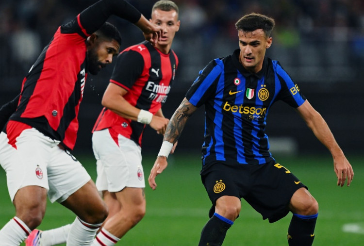 AC Milan vs Inter Milan 1-1: Gol Penalti Nkunku Gagalkan Kemenangan Nerazzurri