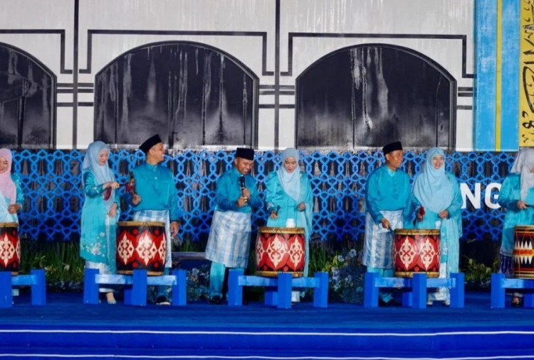 Sebelum Kena OTT KPK, Gubernur Riau Abdul Wahid Sempat Buka MTQ Kota Pekanbaru Bareng Istri