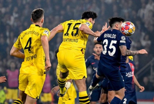 PSG vs Dortmund 0-1: Gol Tunggal Mats Hummels Bawa Die Borussen ke Final UCL