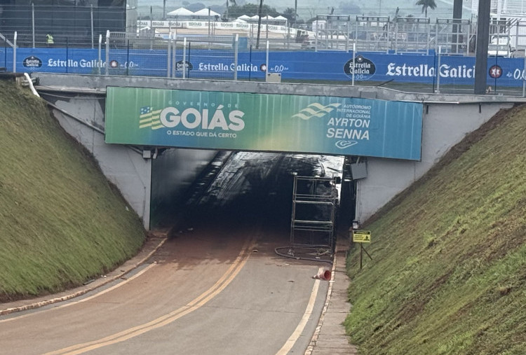 Hujan Ekstrem Kacaukan MotoGP Brasil, Sirkuit Goiania Tergenang Air